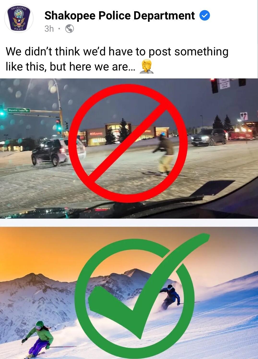 Shakopee Police Department h We didnt think wed have to post something like this but here we are