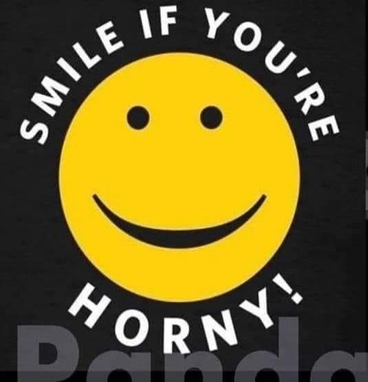 SMILE IF YOU'RE HORNY! Panda