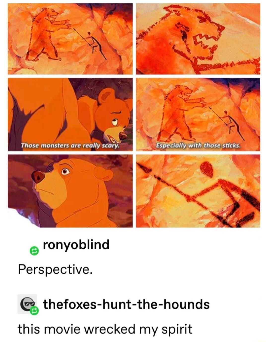 ronyoblind Perspective thefoxes hunt the hounds this movie wrecked my spirit