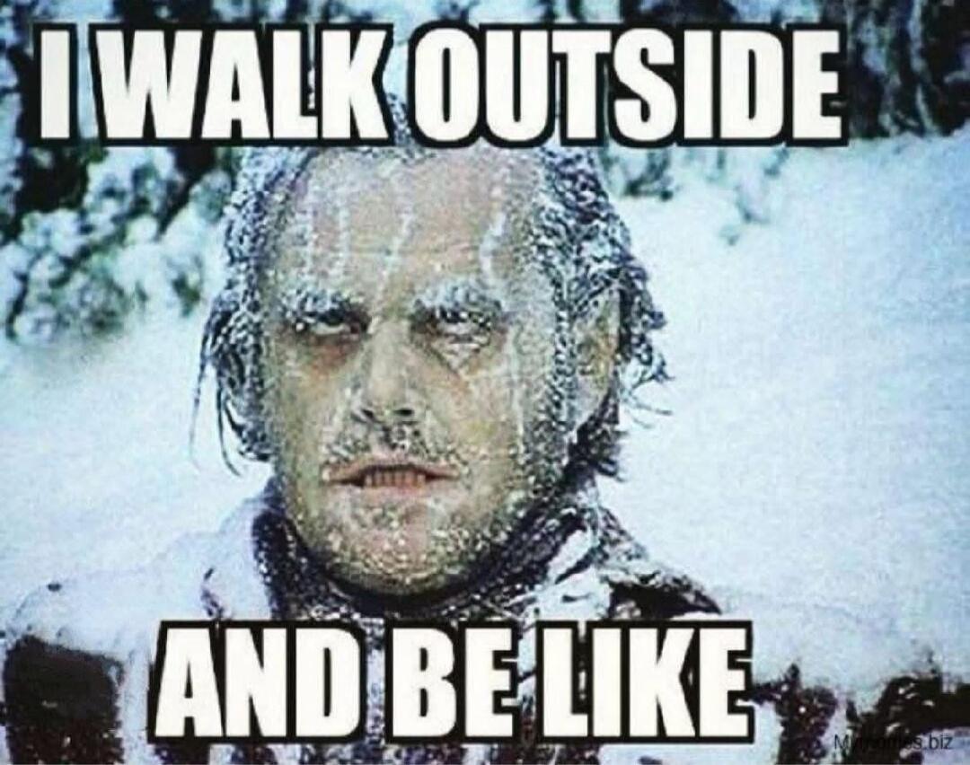 I WALK OUTSIDE AND BE LIKE