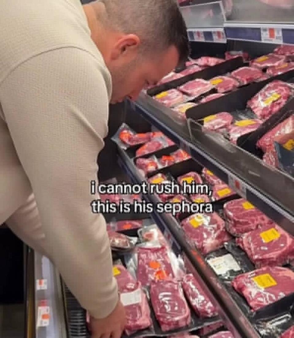 i cannot rush him this is his sephora