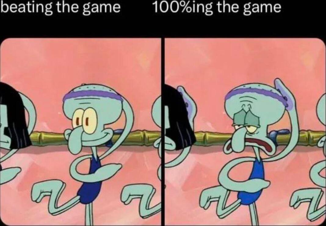 o a o S wn 5 beating the game