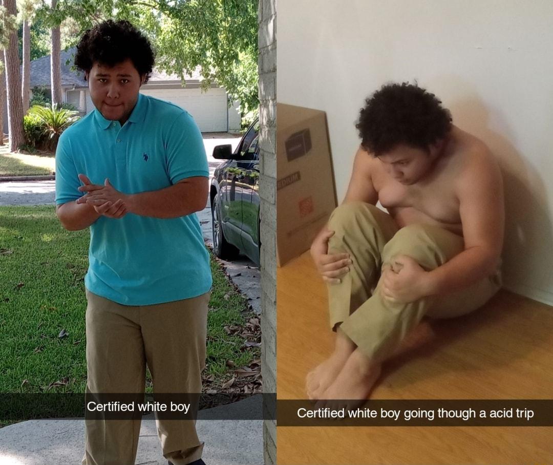 Crtiied whie boy T A