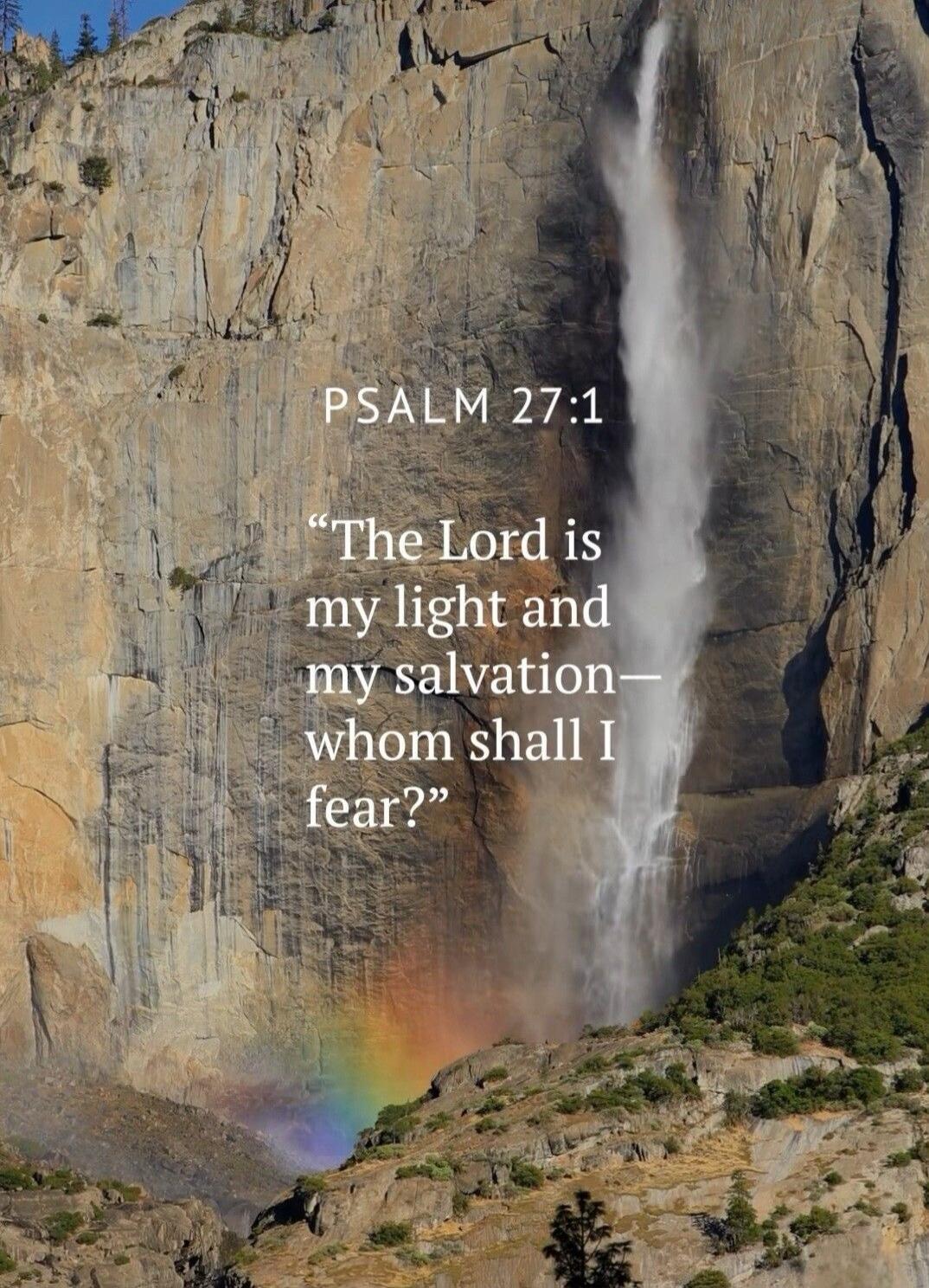 PSALM 27:1
