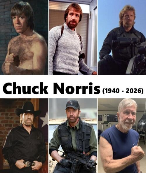 Chuck Norris (1940 - 2026)