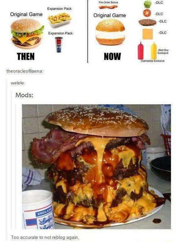 Original Game 3 THEN Now theorackeofiacna welele Mods Too accurate to not reblog again
