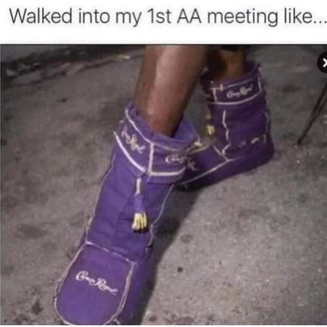 Walked into my 1st AA meeting like