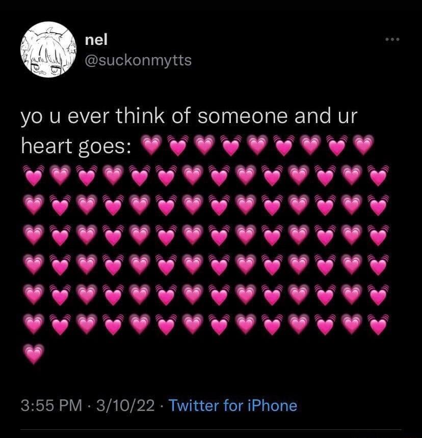 nel suckonmytts yo u ever think of someone and ur heartgoes VYWYV YVWyV LAA AL A AL A A AL Al A AL AL AL AL AL Al A AL AL AL AL AL AL A AL AL AL A A A A Al A A AL A A AL AL AL AL AAA AL AL A A A A A d v 355 PM 31022 Twitter for iPhone