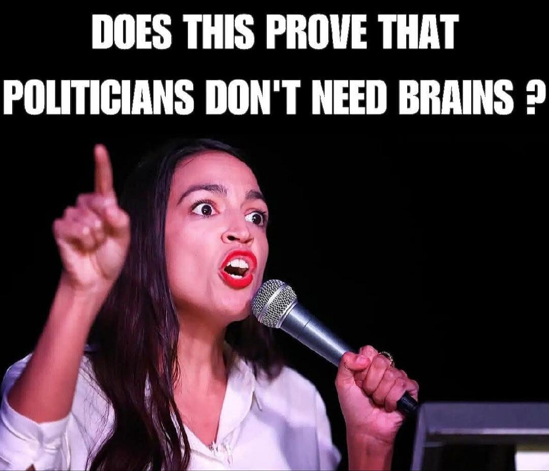 DOES THIS PROVE THAT POLITICIANS DON'T NEED BRAINS ?