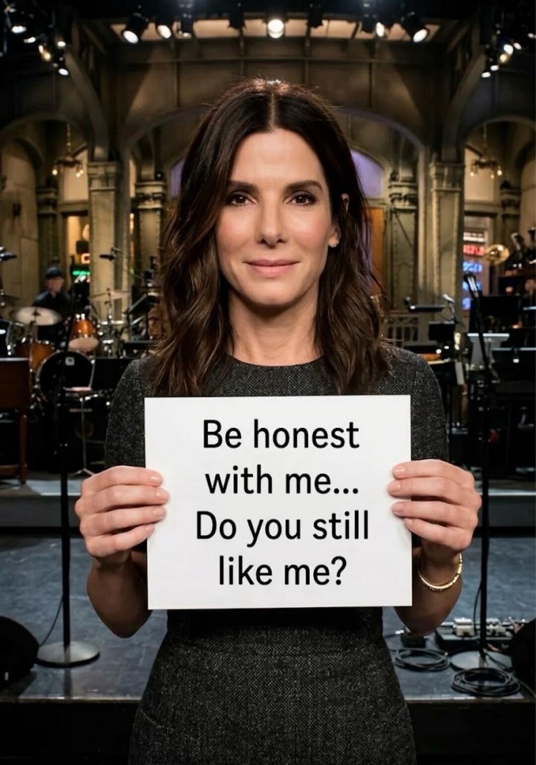 Be honest with me... Do you still like me?