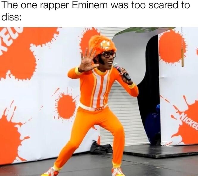 The one rapper Eminem was too scared to diss