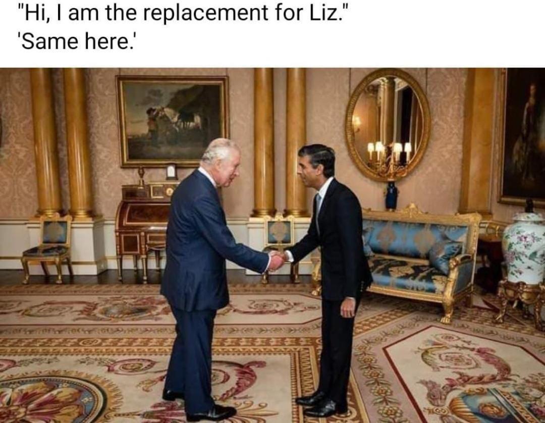 am the replacement for Liz Same here
