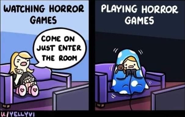 WATCHING HORROR I ITcl To7 10e GAMES COME ON JUST ENTER WIYELLYVI