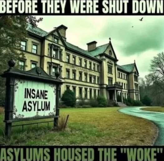 BEFORE THEY WERE SHUT DOWN
INSANE ASYLUM
ASYLUMS HOUSED THE 