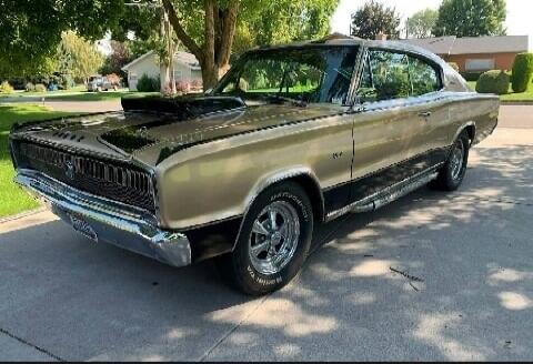 A vintage classic car parked on a suburban street.