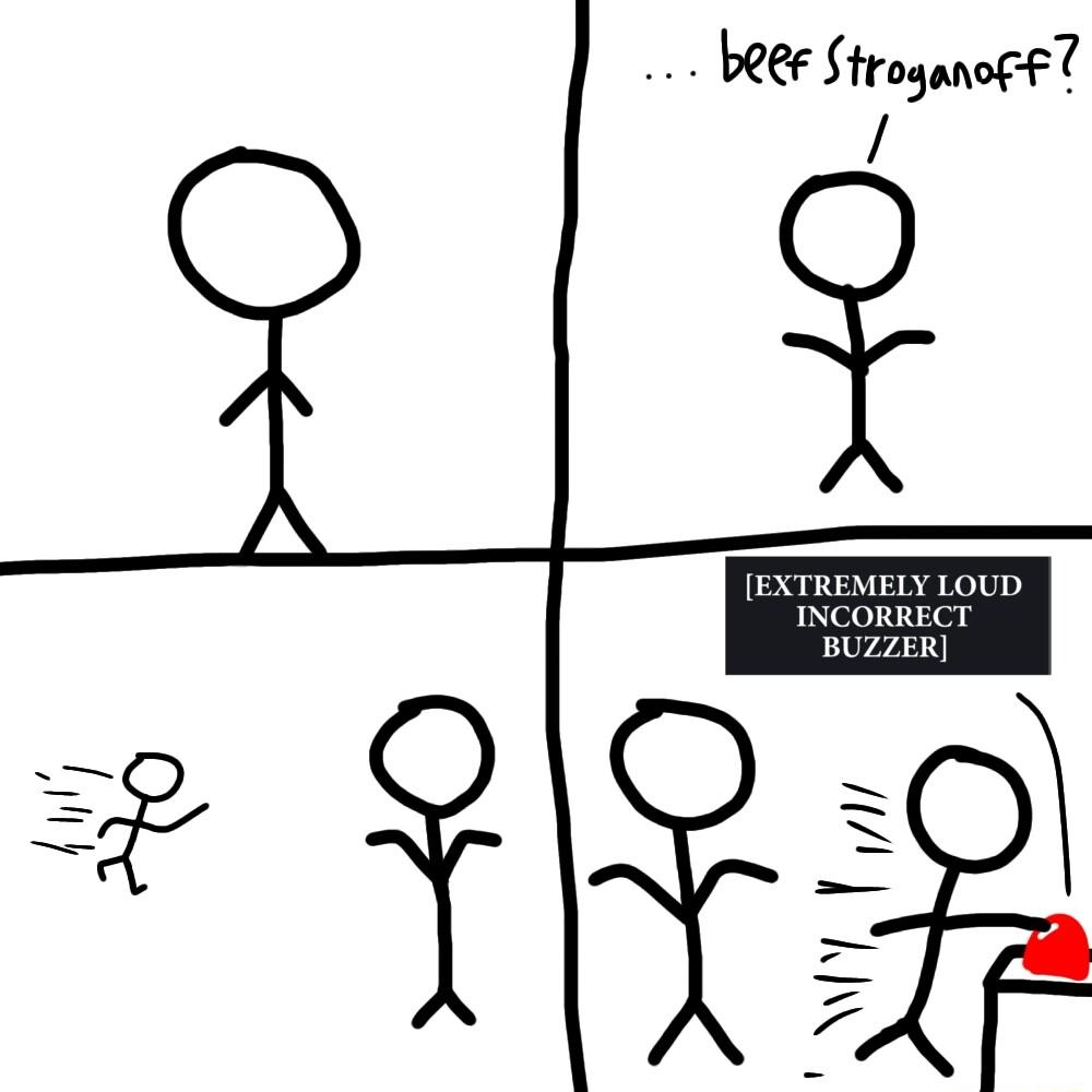beer Stroganorf ORRECT BUZZER