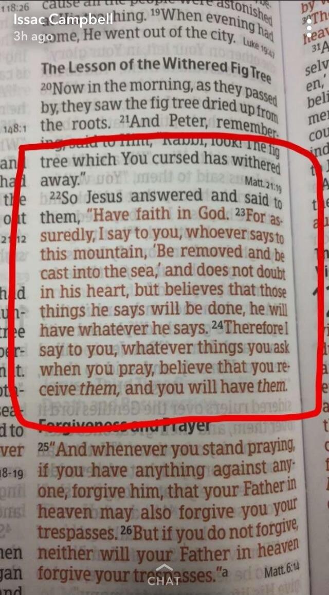 The Lesson of the Withered Fig Tree. Now in the morning, as they passed by, they saw the fig tree dried up from the roots. And Peter, remember. tree which You cursed has withered away.
