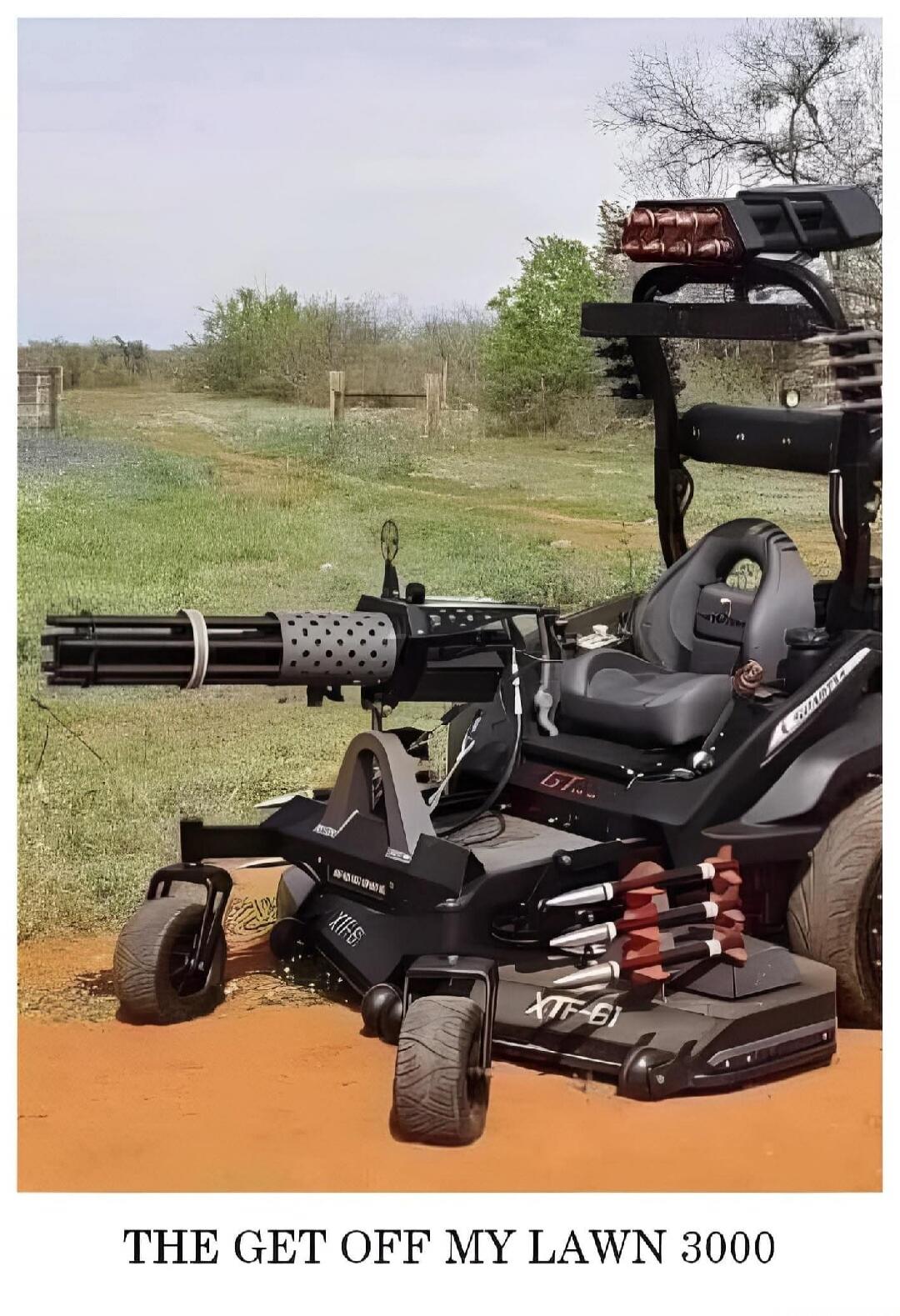 THE GET OFF MY LAWN 3000