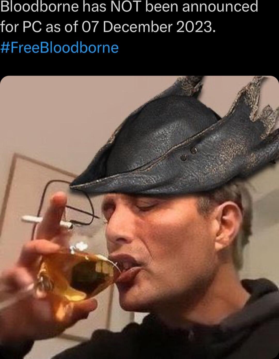 Bloodborne has NOT been announced for PC as of 07 December 2023 FreeBloodborne