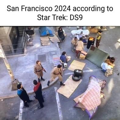 San Francisco 2024 according to Star Trek DS9