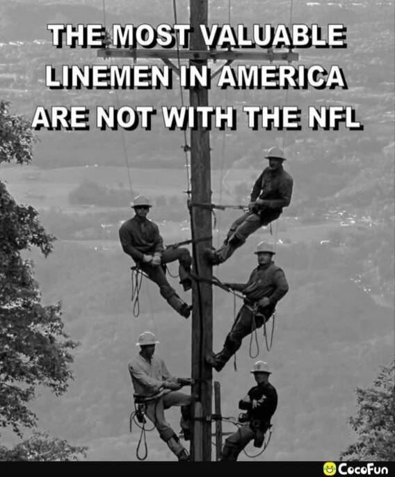 THE MOST VALUABLE LINEMEN IN AMERICA ARE NOT WITH THE NFL