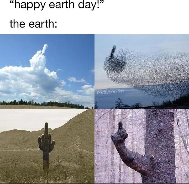 happy earth aay the earth