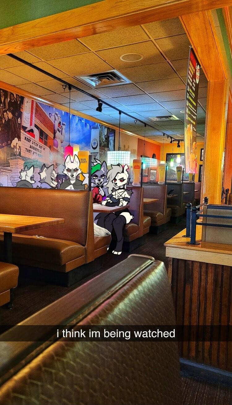 i think im being watched