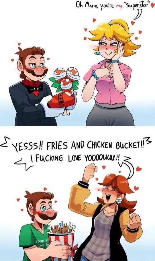 Ok Mari youre my Superslar Z gsss FRIES AND CHCKEN BuckeTi FUCkiNG LOE Yww v O