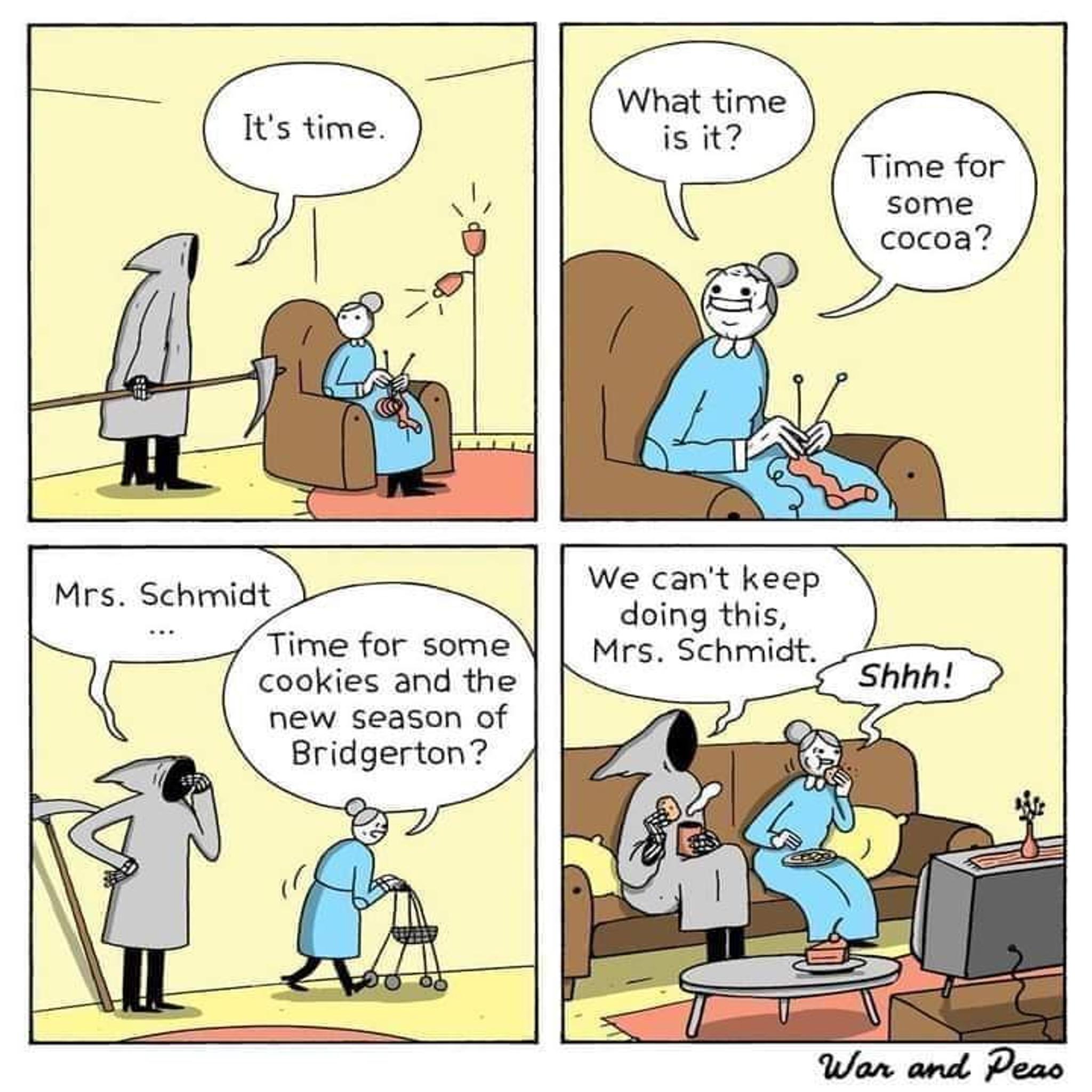 Time for some cookies and the new season of Bridgerton