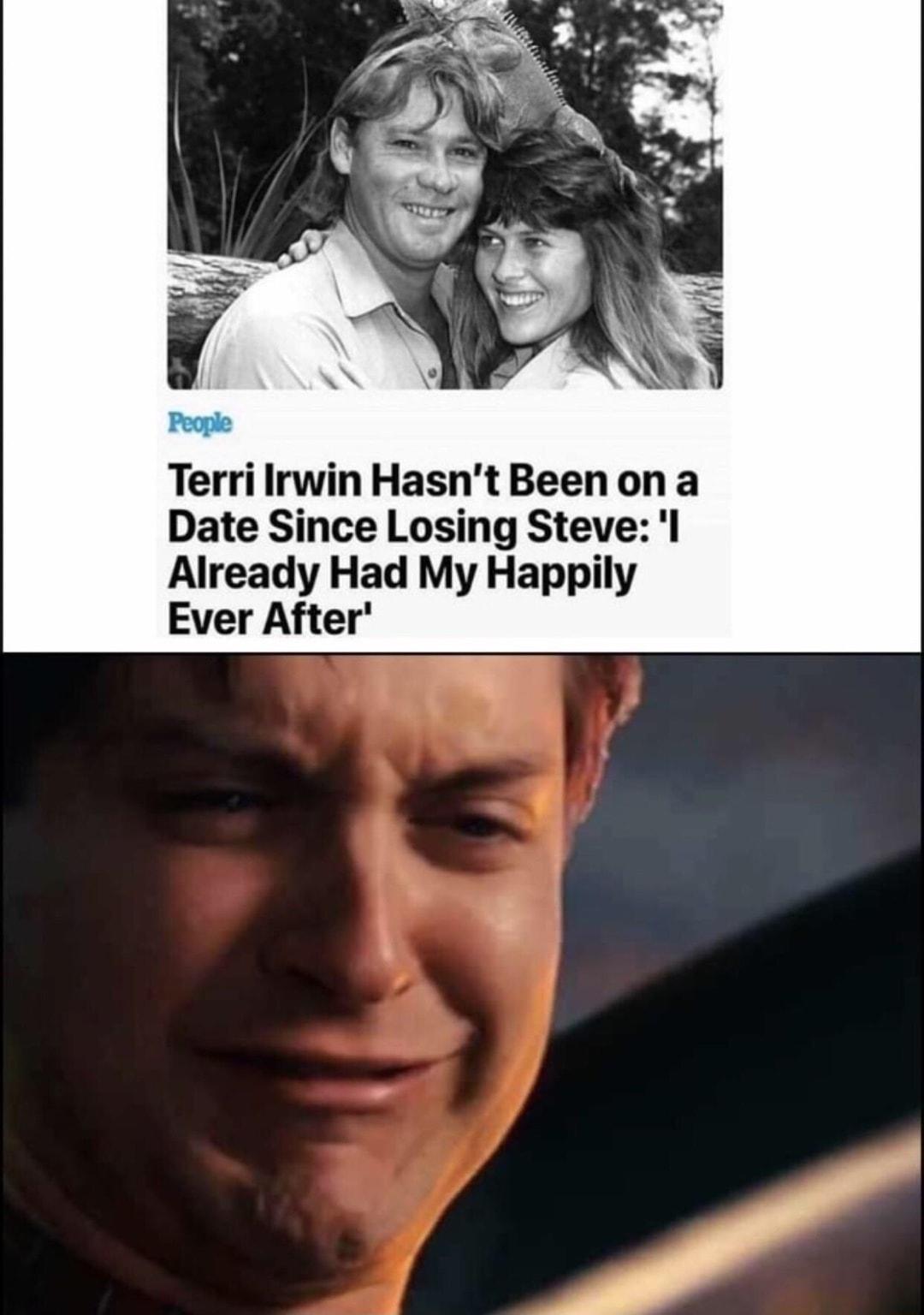 TerriIrwin Hasnt Beenon a Date Since Losing Steve l Already Had My Happily Ever After