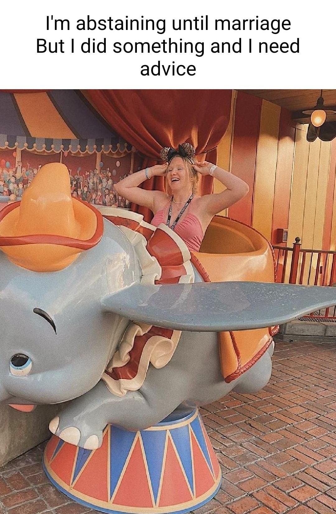 Im abstaining until marriage But did something and need advice