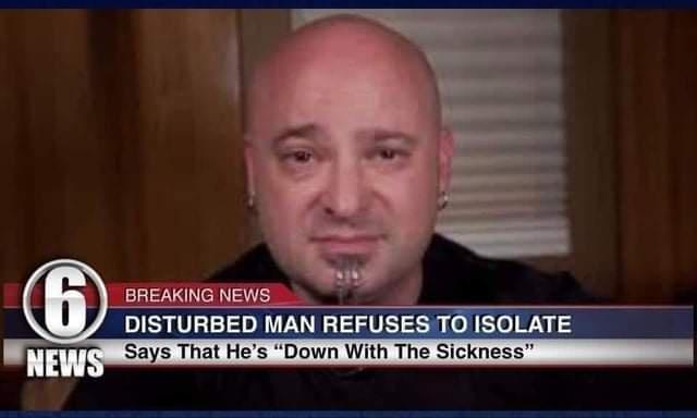 BREAKING NEWS _ DISTURBED MAN REFUS Says That Hes Down With The Sic ness