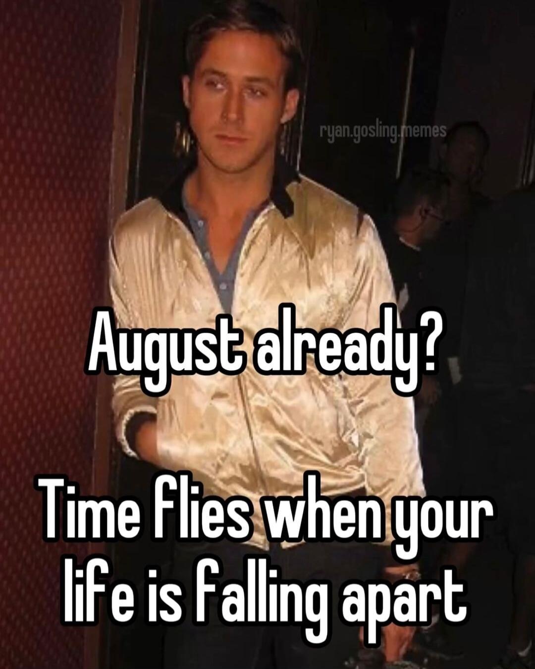 Time Fliestwhenyour liFe is Falling apart