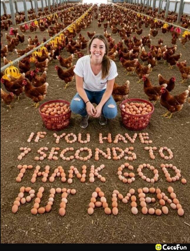 IF YOU HAVE 2 SECONDS TO THANK GOD PUT AMEN
