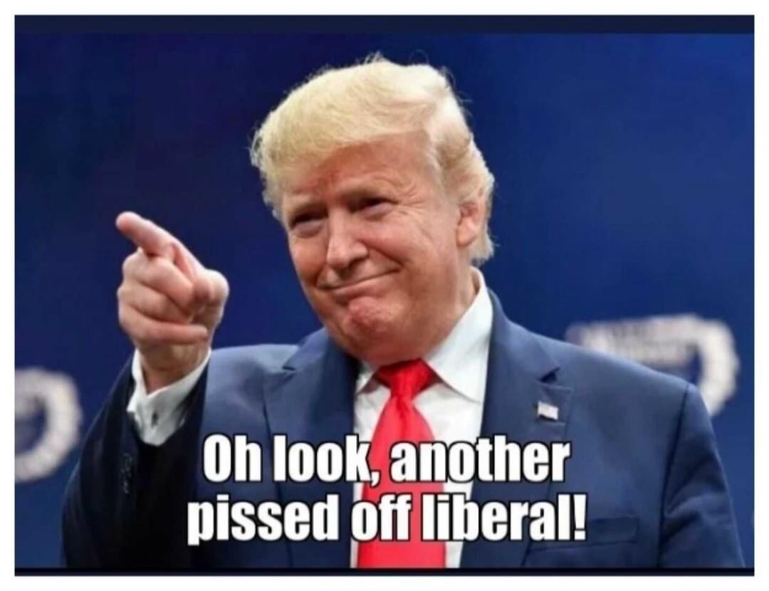 Oh look, another pissed off liberal!
