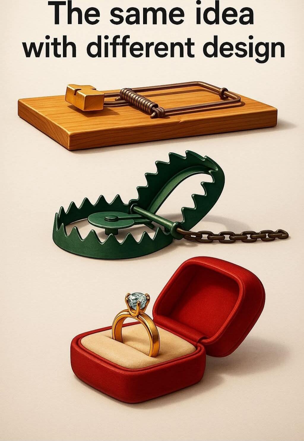 The same idea with different design