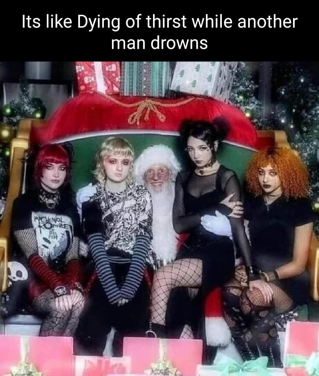 Its like Dying of thirst while another INELNC N