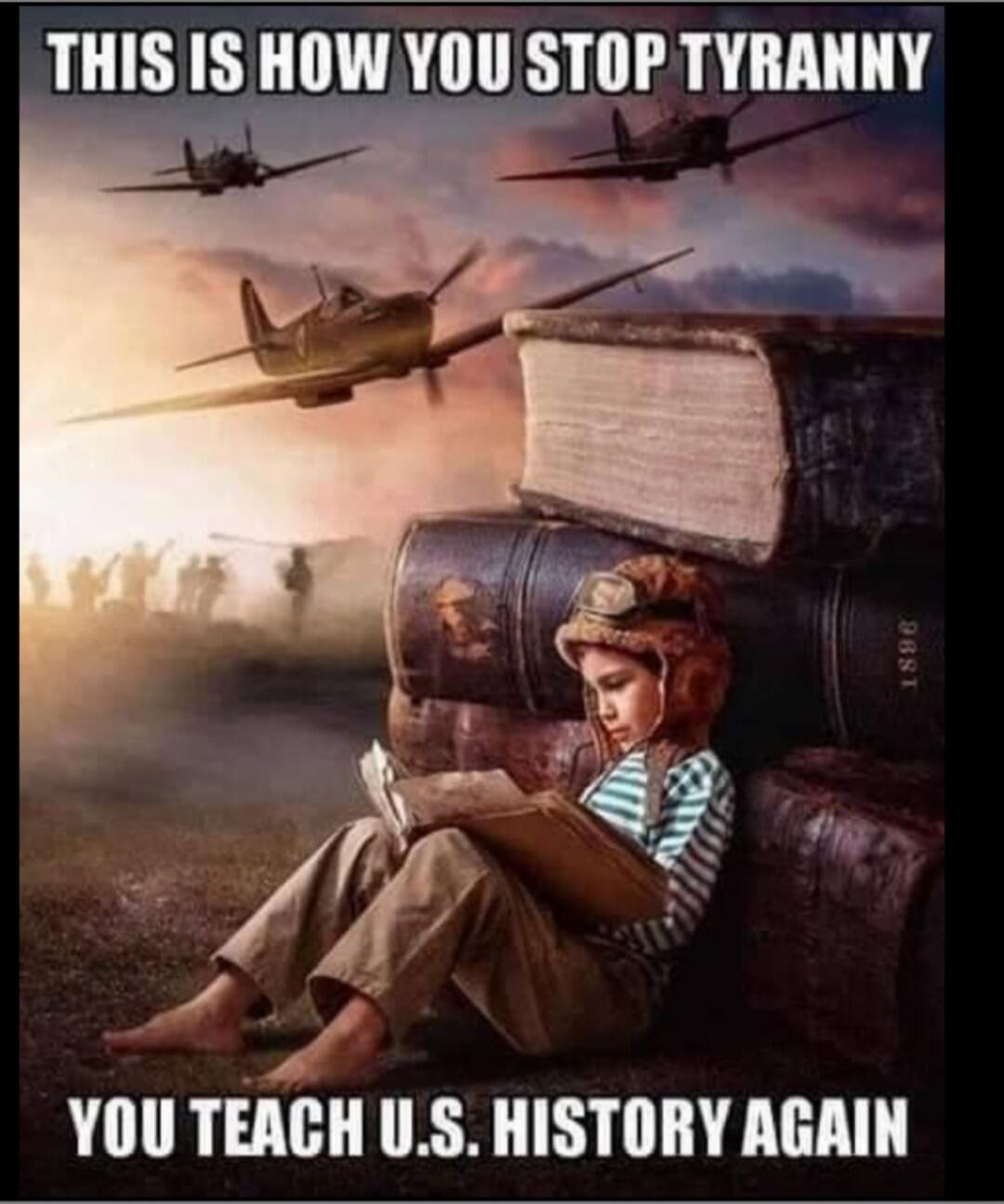 THIS IS HOW YOU STOP TYRANNY YOU TEACH U.S. HISTORY AGAIN