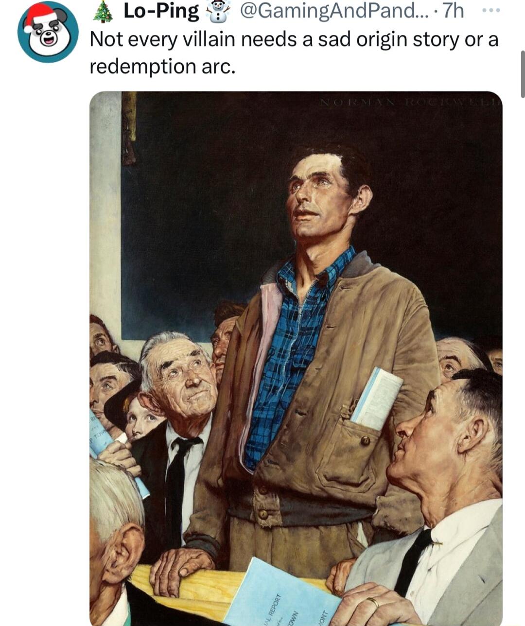 15 55 5 Not every villain needs a sad origin story or a redemption arc