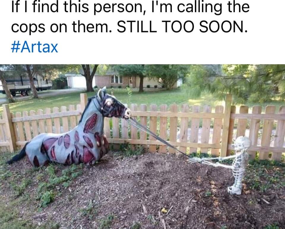 It 1 find this person Im calling the cops on them STILL TOO SOON