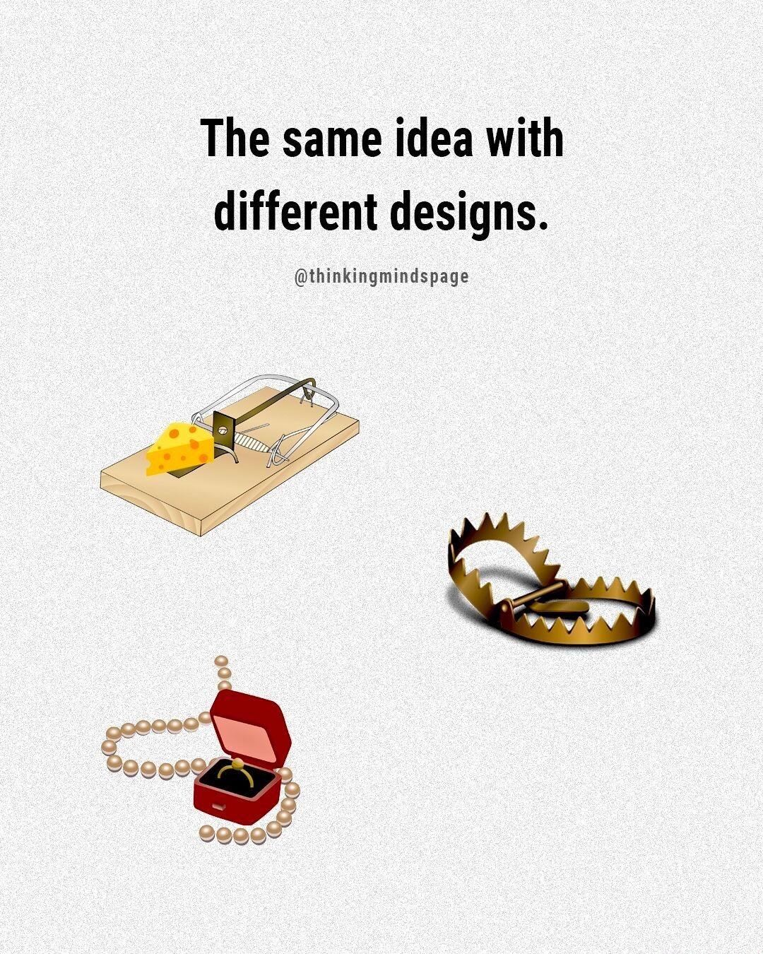 The same idea with different designs thinkingmindspage