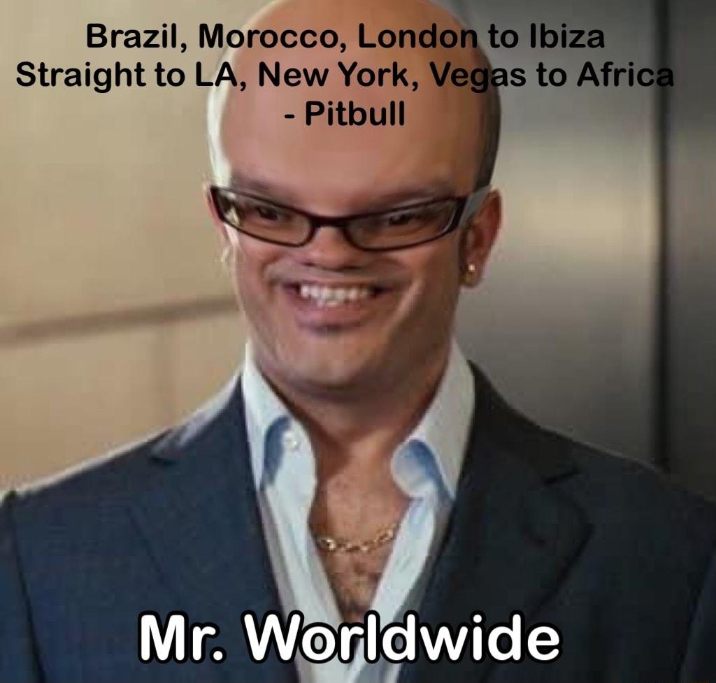 Straight to LA New York Pitbull Mr Wwide