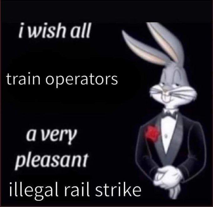 iwishall train operators avery pleasant illegal rail strike