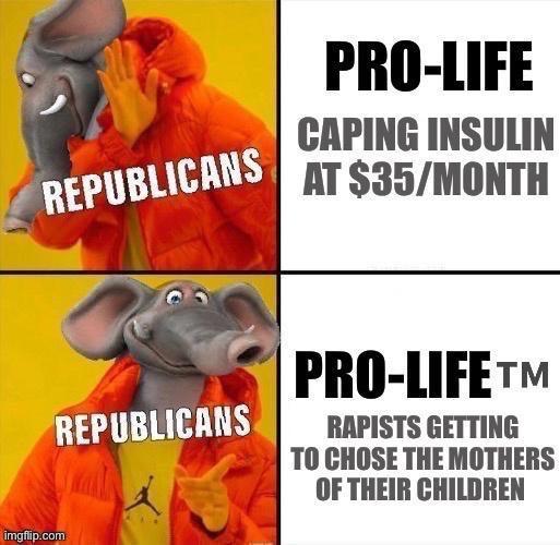 CAPING INSULIN AT 35MONTH PRO LIFE RAPISTS GETTING T0 CHOSE THE MOTHERS OF THEIR CHILDREN