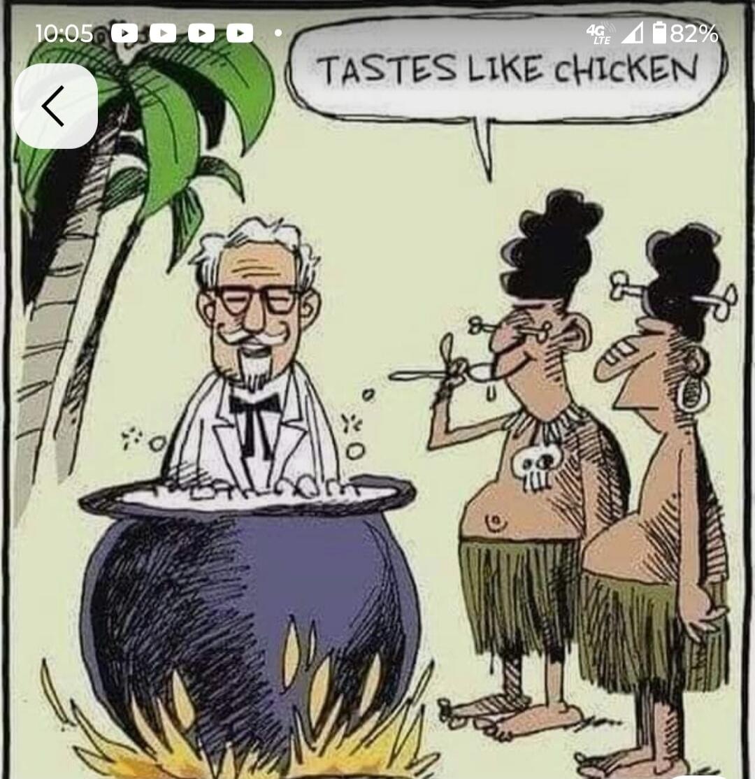 TASTES LIKE CHICKEN