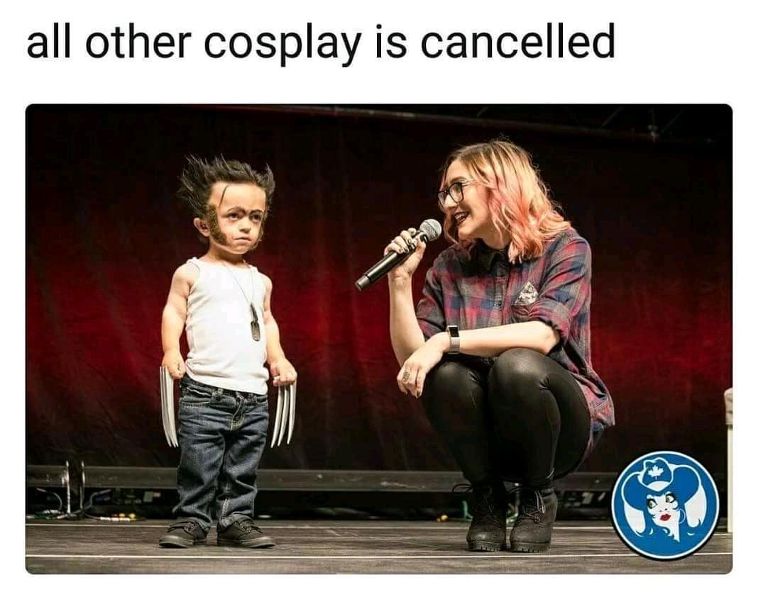 all other cosplay is cancelled