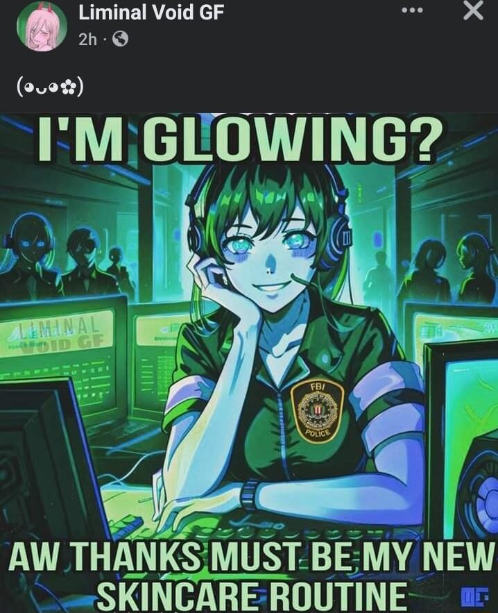 Liminal Void GF s X 2h Q IMGLOWING L THANKS MUST BEMY NEW SKINCARE ROUTINE