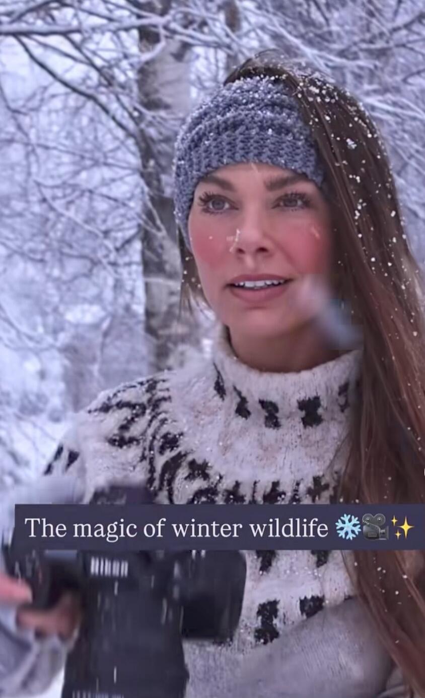 The magic of winter wildlife ❄️✨