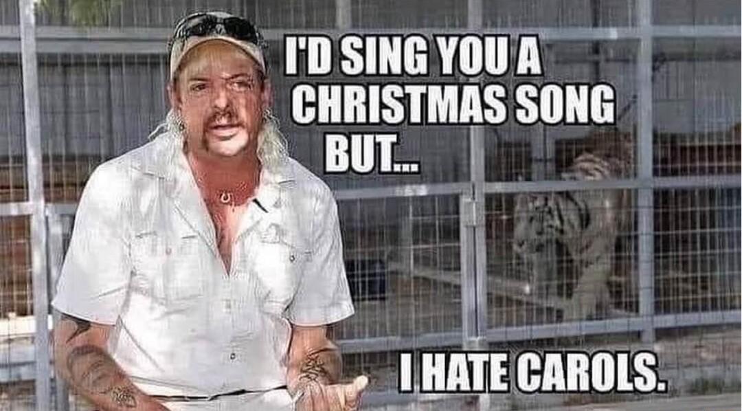 2 u RIS R TDSINGYOUR 1 CHRISTHAS SONG LHATECARDIS