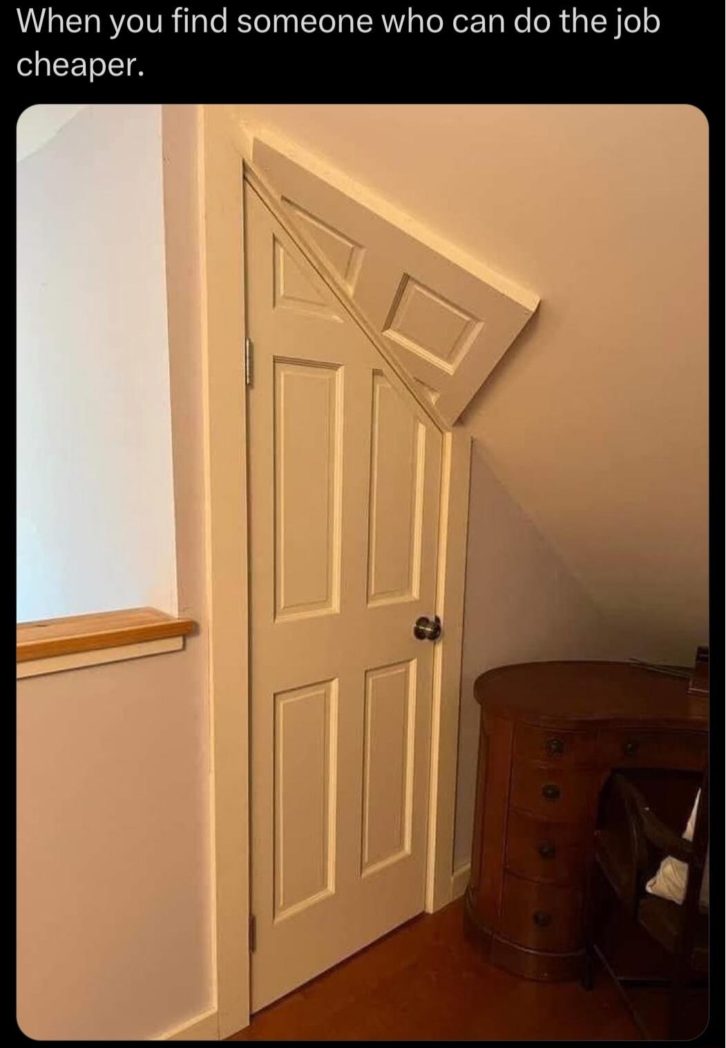 When you find someone who can do the job IETo T